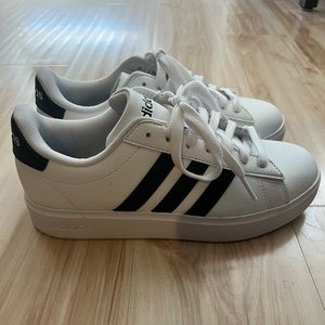 Women’s Adidas shoes.